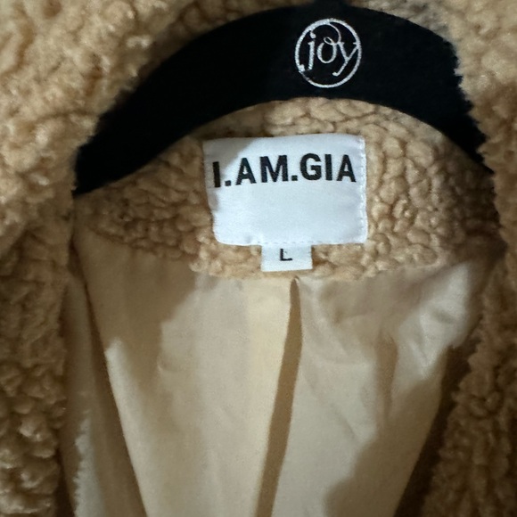 I.am.gia caramel pixie teddy coat - Picture 4 of 7